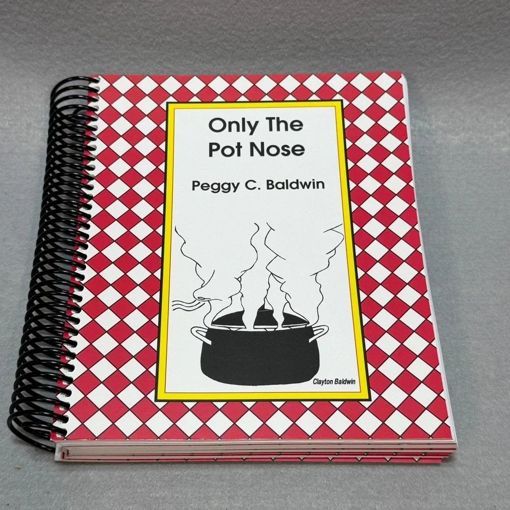 Vintage 2004 Signed Only The Pot Nose Cookbook Elvis Presley Shreveport LA